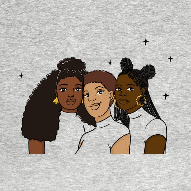 Brown Skin Girls by Coily And Cute